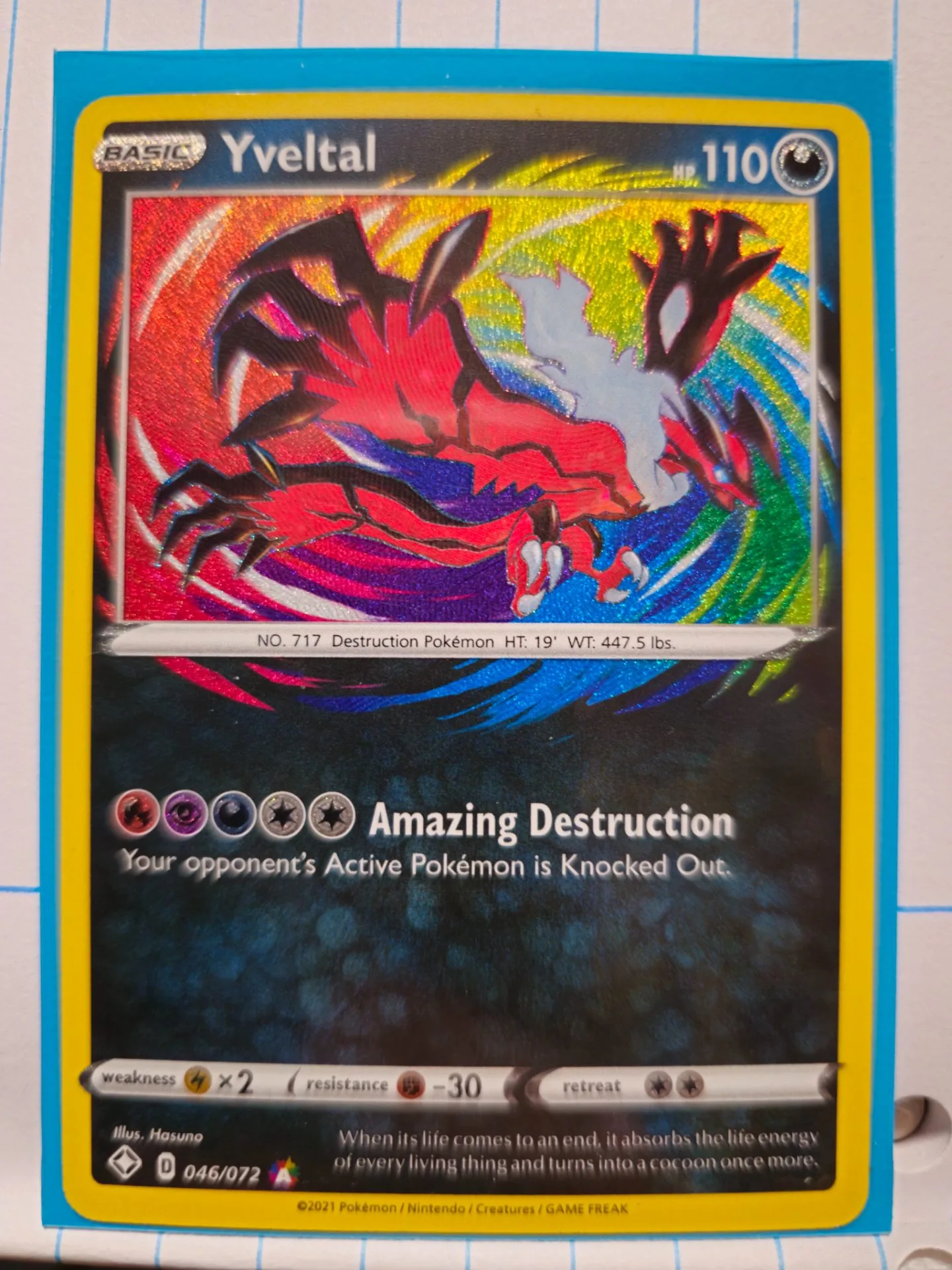Yveltal (Holo/Mint) - Pokémon TCG
