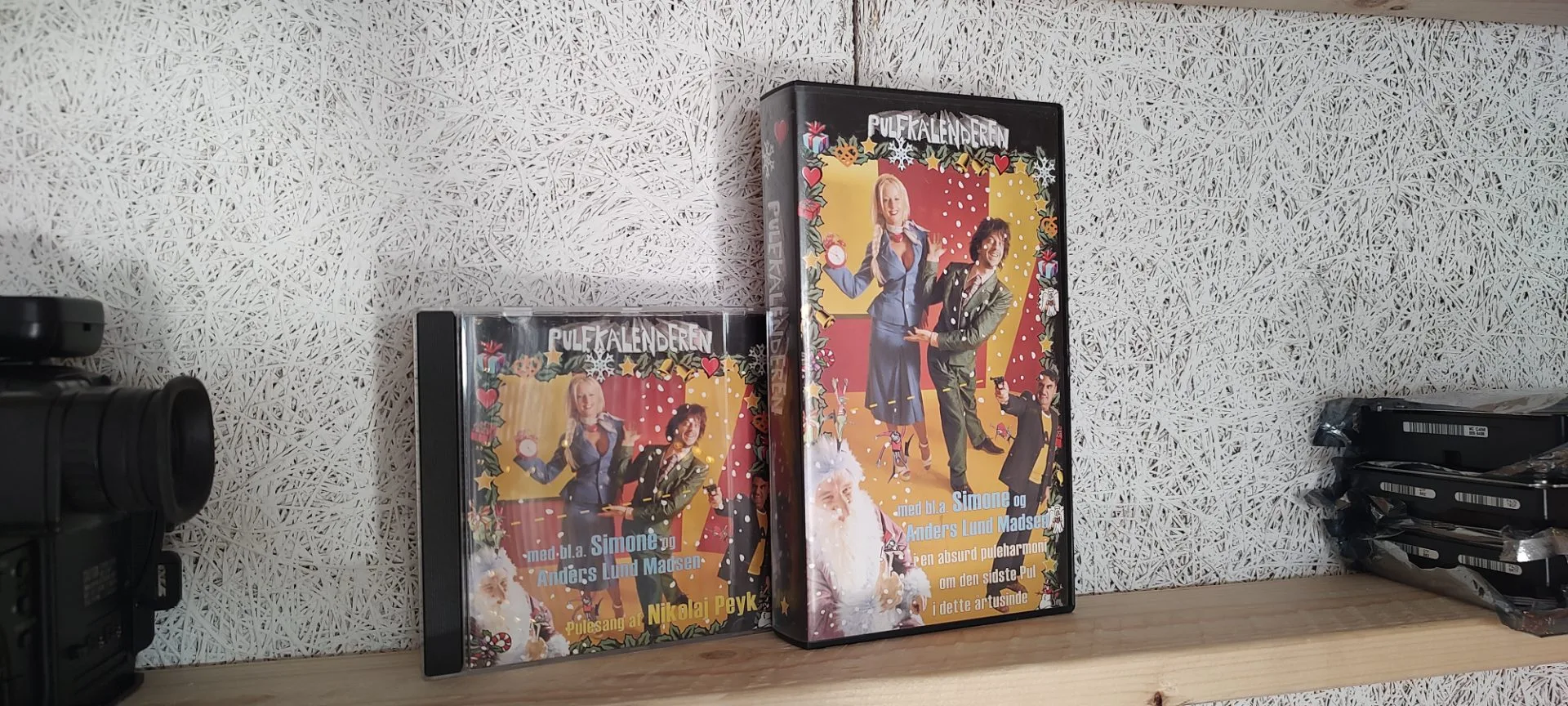 Pulekalenderen – Komplet og yderst sjældent sæt (VHS + CD-ROM soundtrack)